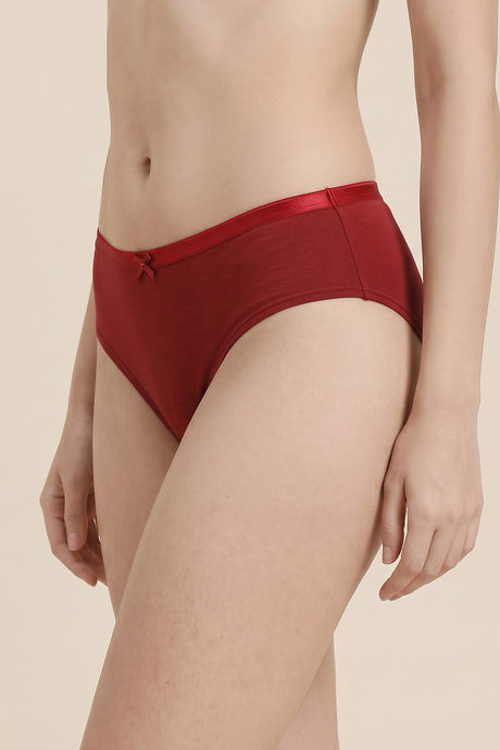 Zivame Anti-Microbial Low Rise Full Coverage Hipster Panty (Pack of 3) - Multicolor — image 2